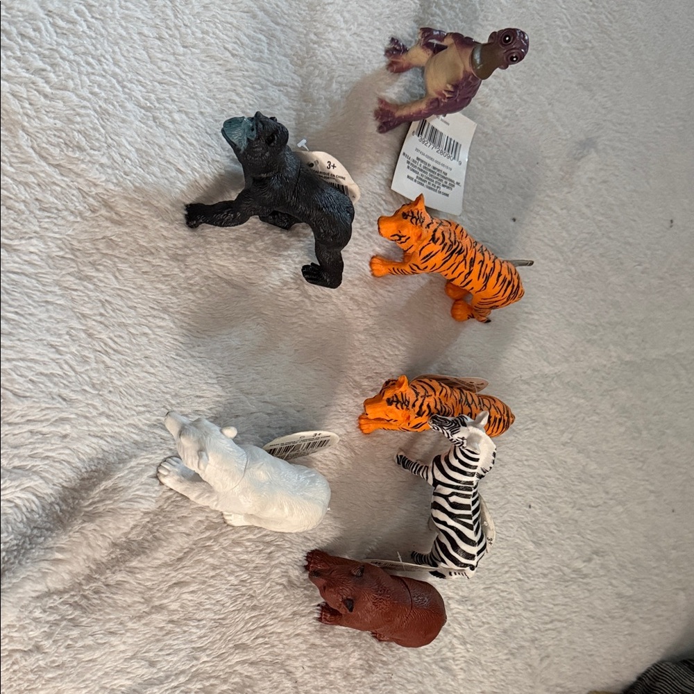 Assorted Animal Figurines for Small Pets